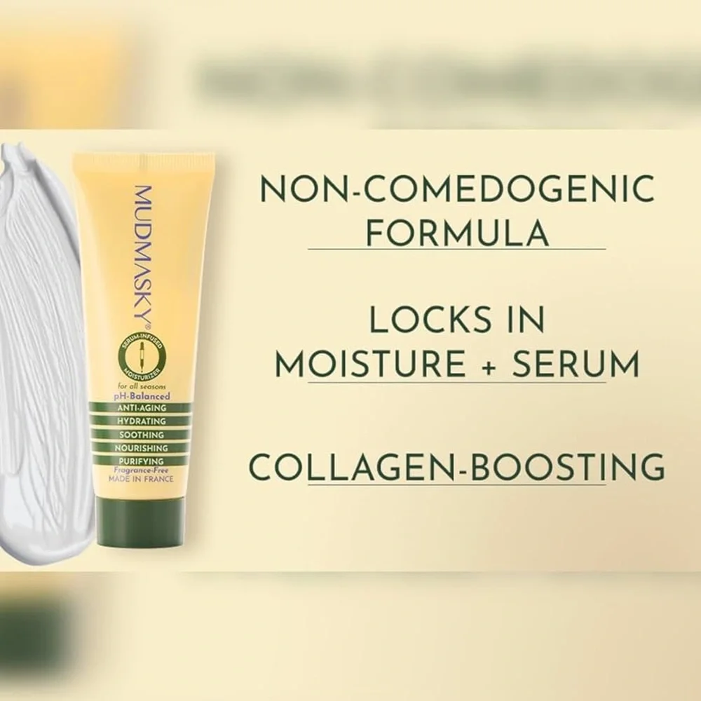 Mudmasky Serum Infused Moisturizer NEW 40mL 1.35 oz